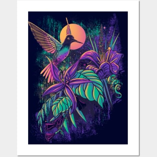 Purple Garden Posters and Art